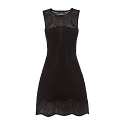 Vestido marciano labor de canalé